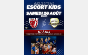 Sélection Escort Kid's pour ES Fagnières Vs APM Metz Fc