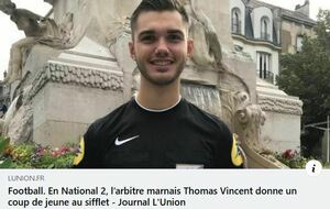 Thomas Vincent à l'Honneur sur L' Union !