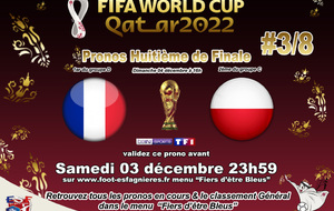 Pronostiquez France vs Pologne (avant le 03/12)