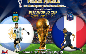 Pronostiquez la FINALE : ARGENTINE vs FRANCE (avant le 17/12)