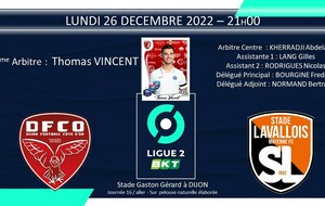 Ligue 2 BKT pour Thomas Vincent.....