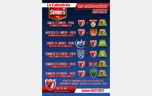 Séniors R2 : Calendrier des matchs amicaux....