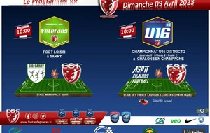 Le Programme du Dimanche 09 Avril matin...