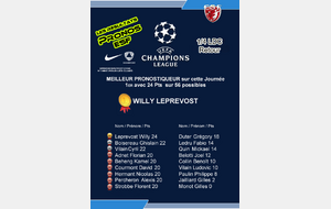 Les Pronos ESF/EKINSPORT, Résultats &amp; Prochains Pronos...