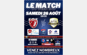 SENIORS R1 - LE MATCH DU WEEK END....