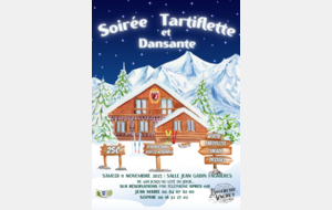 Soirée Tartiflette et Dansante.... 