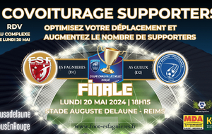 COVOITURAGE SUPPORTERS FINALE SENIORS