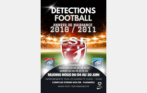 DETECTIONS-ESSAIS ANNEE 2010 ET 2011