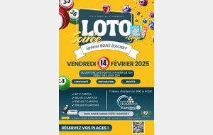 LOTO#1 SPECIAL BONS D'ACHAT....VENDREDI 14 FEVRIER 2025