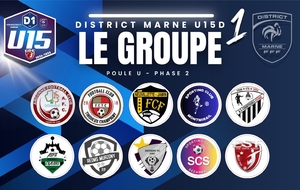 U15 MARNE D1 - LA POULE PHASE 2...
