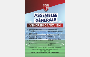 ASSEMBLEE GENERALE ESF 2025..