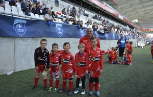 L'une de nos équipes U8 / U9 accompagné de notre François National !