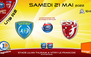 U19R2 - VITRY FC VS ESF