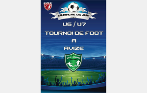 U6 / U7 - Tournoi à AVIZE