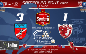 Séniors R2 - Match de Préparation #3 Vs Bogny Fc (R1)