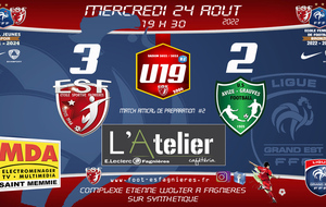 U19R2 - Match de Préparation #2 Vs Avize Grauves Us