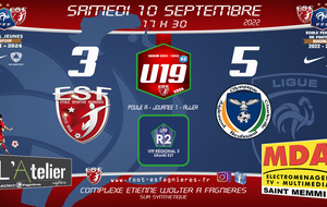 U19R2 - J1 Championnat - ESF19 Vs Olymp. Charleville NA
