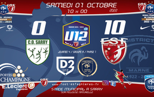 U12D2 - J4 Championnat D2 - Sarry Co Vs ESF12