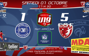 U19R2 - J4 Championnat - Metropole Troyenne Fc Vs ESF19 