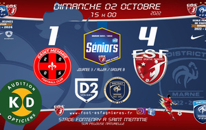 Séniors D2 - J3 Championnat D2 - Saint Memmie Fc Vs Séniors D2