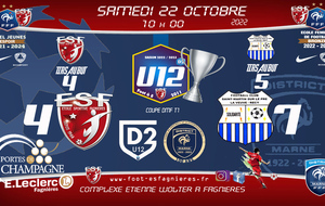 U12D2 - T1 Coupe DMF - ESF12 Vs St Martin Fc