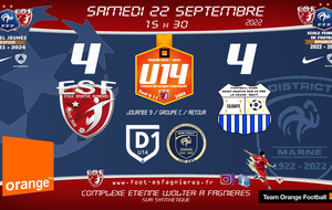 U14D1 - J9 Championnat D1 - ESF14 Vs St Martin Fc