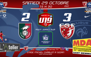 U19R2 - J2 Championnat - Sedan Ardennes CS Vs ESF19 