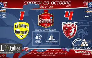 Séniors R2 Lingenheld/J6 - Sarrey Montigny Vs ES Fagnières R2