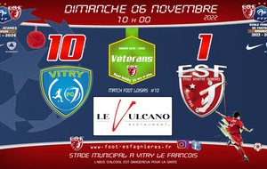 Vétérans - Vitry Fc Vs ESF Vétérans