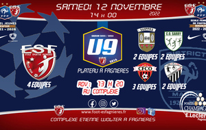 U8/U9 - Plateau à Fagnières