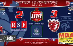 U19R2 - J8 Championnat - Rethel Vs ESF19