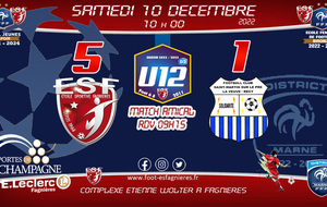 U12D2 - Match Amical - ESF12 Vs Fc Saint Martin