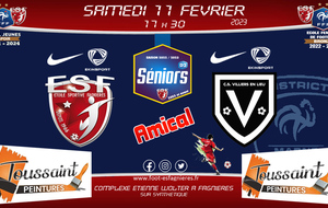 Séniors D2 - AMICAL - Séniors D2 Vs Villiers en Lieu (D2)