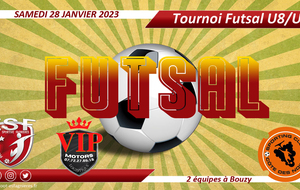U8/U9 - Tournoi Futsal a Bouzy (2 équipes)