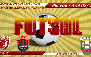 U8/U9 - Plateau Futsal a Suippes (2 équipes)