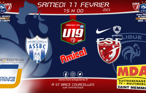 U19R2 - AMICAL - Saint Brice Courcelles (R3) As vs U19R2