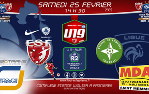 U19R2 - J13 Championnat - ESF19 vs Lusigny Etoile