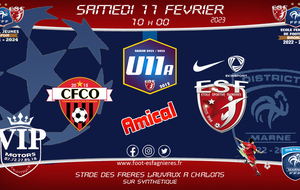 U11A - AMICAL - ESF11A Vs Chalons Fco