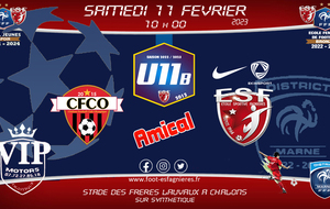 U11B - AMICAL - ESF11B Vs Chalons Fco