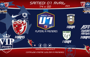 U6/U7 - Plateau a Fagnières (3 équipes) 