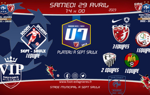 U6/U7 - Plateau a Sept Saulx (3 équipes)