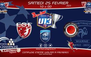 U13D3 - Coupe District Marne T3 - ESF13D3 Vs Ent. Coteaux Sud