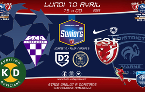 Séniors D2 - J10 Championnat D2 - Dormans Sc vs Séniors D2