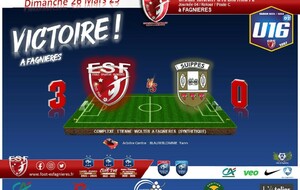 U16D2 - J04.P2 Championnat D2 - ESF16 vs Suippes Olympique