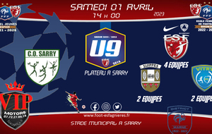 U8/U9 - Plateau a Sarry (4 équipes) 
