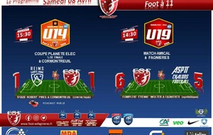 U14D1 - 1/4 de Finale de Coupe PLANETE ELEC - Reims Ste Anne vs ESF14