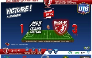 U16D2 - J01.P2 Championnat D2 - Asptt Châlons vs ESF16