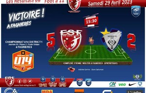 U14D1 - J06.P2 Championnat D1 - ESF14 vs Betheny Fc