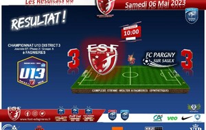 U13D3 - J07.P2 Championnat D3 - ESF13 Vs Pargny Sur Saulx