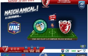 Match Amical - CS AY vs ESF16